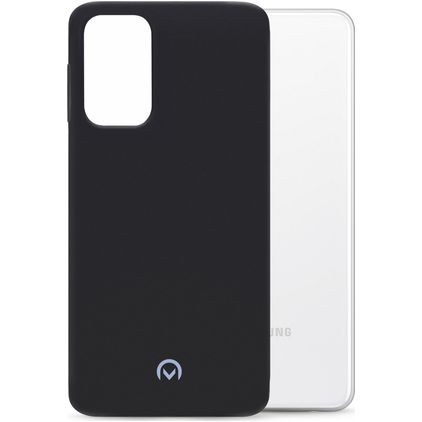 Mobilize Rubber Gelly Samsung Galaxy A32 5G Hoesje Flexibel TPU Backcover - Matt Black