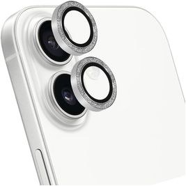 Mobiparts iPhone 17 Glazen Camera Protector - Zilver