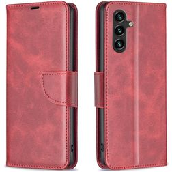 Mobigear Excellent Samsung Galaxy A55 Hoesje Bookcase Portemonnee - Rood