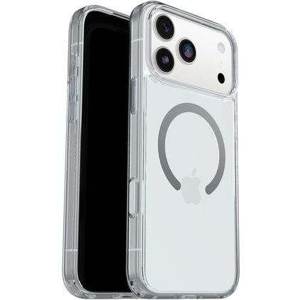 Otterbox Symmetry+ Doorzichtig iPhone 17 Pro Max MagSafe Hoesje Hardcase Backcover Shockproof - Transparant