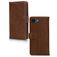 Mobilize Wallet iPhone 17e Hoesje Echt Leer Bookcase Portemonnee - Bruin