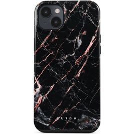 Burga Tough iPhone 14 Hoesje Hardcase Backcover Shockproof - Rose Gold Marble