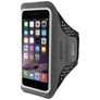Mobiparts Comfort Fit Telefoonhouder Hardlopen iPhone 7 Plus Sport Hoesje Neopreen Sportarmband - Zwart