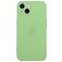 Mobigear Colors iPhone 15 Plus Hoesje Flexibel TPU Backcover - Groen