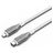 Cygnett Armoured Braided USB-C naar Apple Lightning Kabel 1 Meter - Wit