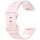 Mobigear Sport Dual Siliconen Fitbit Charge 5 Bandje Druksluiting - Wit / Roze
