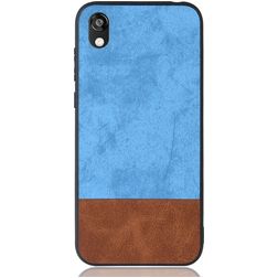 Mobigear Two Tone Huawei Y5 (2019) Hoesje Hardcase Backcover - Bruin / Blauw