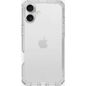 ITSKINS Level 2 SpectrumClear R Doorzichtig iPhone 16 Plus Hoesje Flexibel TPU Backcover Shockproof - Transparant