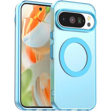 Mobigear Shockproof Google Pixel 10 Pro MagSafe Hoesje Hardcase Backcover - Blauw