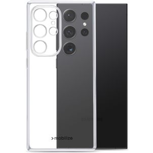 Mobilize Gelly Doorzichtig Samsung Galaxy S24 Ultra Hoesje Flexibel TPU Backcover - Transparant