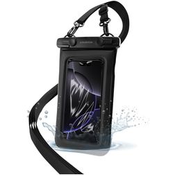 Mobilize Floating Bag Flexibel TPU Waterbestendig Hoesje (max 19 cm x 11 cm) - Zwart