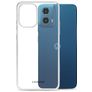 Mobilize Gelly Doorzichtig Motorola Moto G34 Hoesje Flexibel TPU Backcover - Transparant