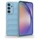 Mobigear Bumpy Samsung Galaxy A35 Hoesje Flexibel TPU Backcover - Blauw