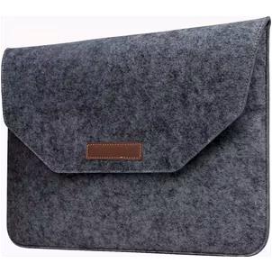 Mobigear Envelope Vilt Laptop Sleeve 12 inch Laptop hoes - Zwart