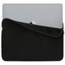 Mobiparts Neoprene Neopreen Laptop Sleeve 13 inch Laptop hoes - Zwart