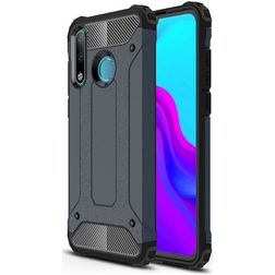Mobigear Outdoor Huawei P30 Lite Hoesje Hardcase Backcover Shockproof - Marineblauw