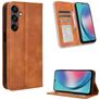 Mobigear Sensation Samsung Galaxy M55 Hoesje Bookcase Portemonnee - Bruin