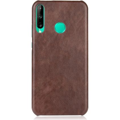 Mobigear Excellent Huawei P40 Lite E Hoesje Hardcase Backcover - Cognac