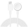 Mobigear Magnetic USB-A naar Kabel 1 Meter - Wit
