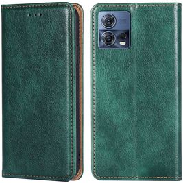 Mobigear Wallet Motorola Edge 30 Fusion Hoesje Bookcase Portemonnee - Groen