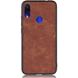 Mobigear Excellent Xiaomi Redmi 7 Hoesje Hardcase Backcover - Bruin