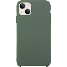 Mobigear Rubber Touch iPhone 15 Plus Siliconen Hoesje Backcover - Groen