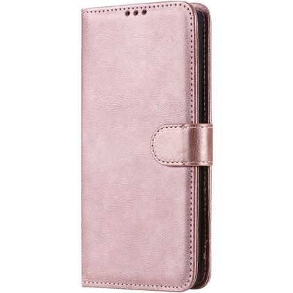 Mobigear Premium Samsung Galaxy A51 Hoesje Bookcase Portemonnee - Roségoud