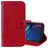 Mobigear Roses iPhone XR Hoesje Bookcase Portemonnee - Rood