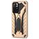 Mobigear Armor Stand POCO M4 Pro 5G Hoesje Hardcase Backcover Shockproof met Standaard - Goud