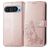 Mobigear Clover Google Pixel 10 Pro XL Hoesje Bookcase Portemonnee - Roségoud