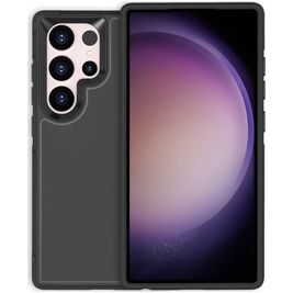 Mobigear Traveller Samsung Galaxy S24 Ultra Hoesje Hardcase Backcover Shockproof - Zwart