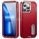 Mobigear Rugged Stand iPhone 14 Plus Hoesje Hardcase Backcover Shockproof met Standaard - Rood