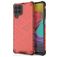 Mobigear Honeycomb Samsung Galaxy M53 Hoesje Hardcase Backcover Shockproof - Rood