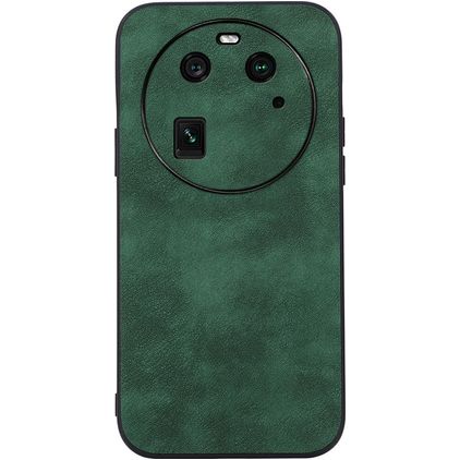 Mobigear Fabric OPPO Find X6 Hoesje Hardcase Backcover - Groen