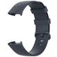 Mobigear Cross Siliconen Fitbit Charge 4 Bandje Gespsluiting - Blauw