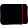 Mobigear Two Way Neopreen Laptop Sleeve (max 22 cm x 32 cm) Laptop hoes - Zwart / Rood