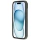 Mobiparts iPhone 15 Siliconen Hoesje Backcover - Urban Grey