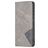 Mobigear Rhombus Slim Nokia G11 Hoesje Bookcase - Grijs