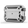 Mobigear Armor Apple AirPods Pro 2 Shockproof Hardcase Hoesje - Zilver