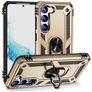 Mobigear Armor Ring Samsung Galaxy S23 Hoesje Hardcase Backcover Shockproof met Ringhouder - Goud