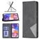 Mobigear Rhombus Slim Samsung Galaxy A23 Hoesje Bookcase - Zwart