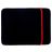 Mobigear Two Way Neopreen Laptop Sleeve (max 24 cm x 33 cm) Laptop hoes - Zwart / Rood