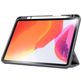 Mobigear Tri-Fold Marble iPad Air 11 Inch (2024) Hoes Bookcase + Stylus Houder - Grijs