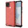 Mobigear Honeycomb Realme C21 Hoesje Hardcase Backcover Shockproof - Rood