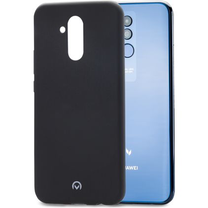 Mobilize Rubber Gelly Huawei Mate 20 Lite Hoesje Flexibel TPU Backcover - Matt Black