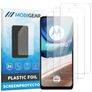 Mobigear Motorola Moto G42 Screenprotector Folie - Case Friendly (3-Pack)