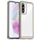 Mobigear Crystal Samsung Galaxy A36 Hoesje Hardcase Backcover - Grijs
