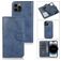 Mobigear Wallet iPhone 15 Pro Max Hoesje Uitneembare 2in1 Bookcase Portemonnee - Donkerblauw