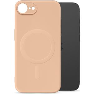 My Style Protective Flex iPhone 16e MagSafe Hoesje Flexibel TPU Backcover - Soft Pink