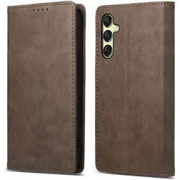 Mobigear Wallet Samsung Galaxy A16 Hoesje Bookcase Portemonnee - Bruin